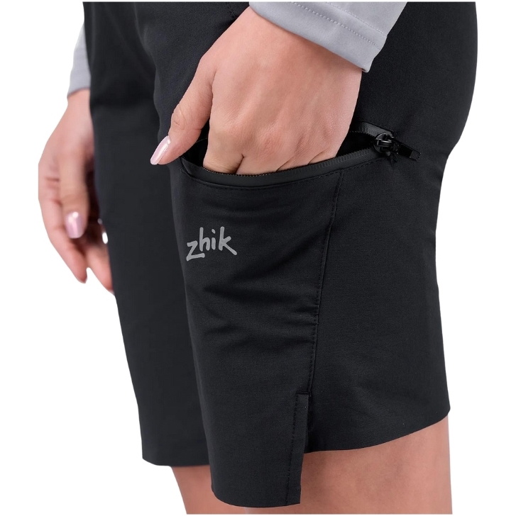2026 Zhik Womens Stretch Fast Dry Deck Shorts SRT-0275 - Anthracite